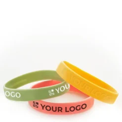 Gift Campaign Braccialetto di gomma per eventi del colore che preferite Custom></noscript> Braccialetti Pubblicitari