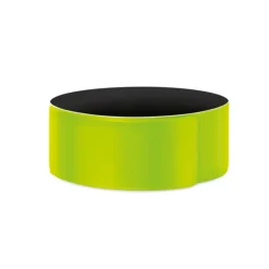 Gift Campaign Braccialetto fluo da braccio con strato in velluto nero VisiPro> Gadget Per Bicicletta|Braccialetti Pubblicitari