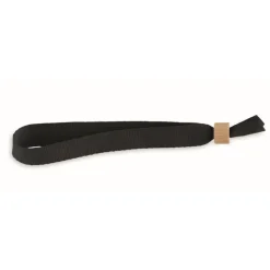 Gift Campaign Braccialetto in poliestere 300D RPET con chiusura in bambù Entry> Braccialetti Pubblicitari