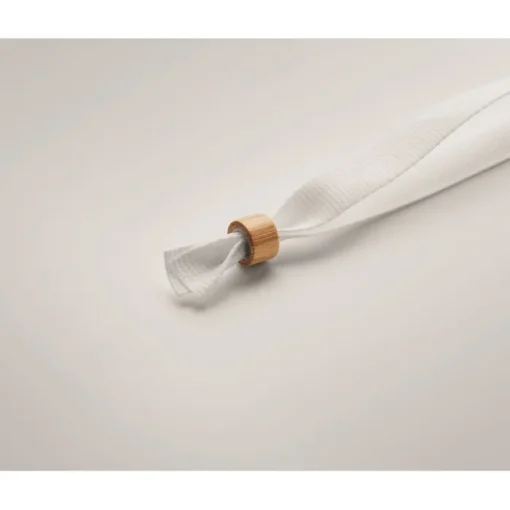 Gift Campaign Braccialetto in poliestere 300D RPET con chiusura in bambù Entry> Braccialetti Pubblicitari