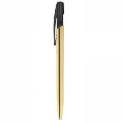 Gift Campaign Brillante biro con logo aziendale inchiostro blu BIC® Media Clic Shine> Penne Bic®|Penne Di Plastica