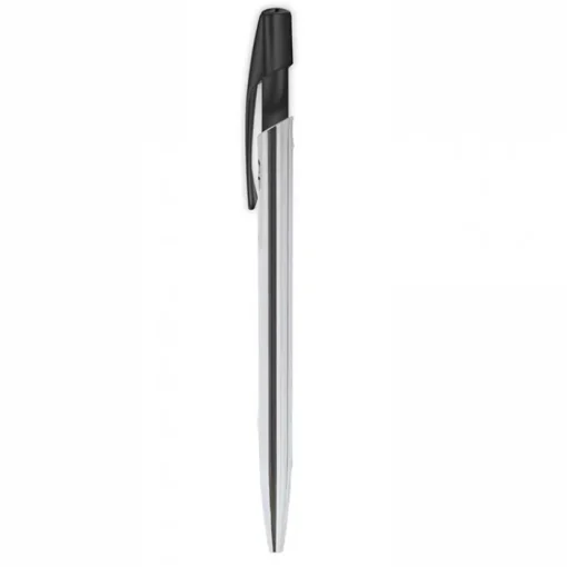 Gift Campaign Brillante biro con logo aziendale inchiostro blu BIC® Media Clic Shine> Penne Bic®|Penne Di Plastica
