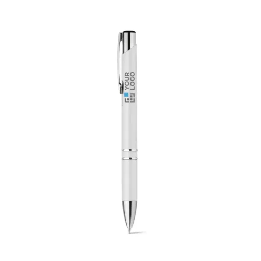 Gift Campaign Brillanti penne aziendali inchiostro blu Aster Budget> Penne Di Plastica