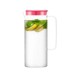 Gift Campaign Brocca cilindrica di plastica da 1.2l con tappo colorato Melhor> Altri Utensili Da Cucina