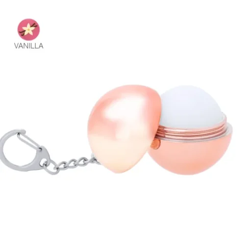 Gift Campaign Burrocacao alla vaniglia in sfera lucida con moschettone portachiavi> Burrocacao
