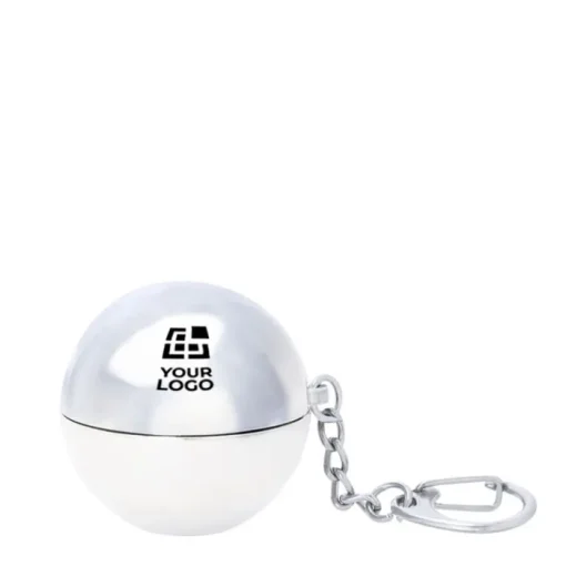 Gift Campaign Burrocacao alla vaniglia in sfera lucida con moschettone portachiavi> Burrocacao