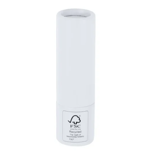 Gift Campaign Burrocacao con protezione SPF15 in confezione di cartone riciclato FSC> Burrocacao