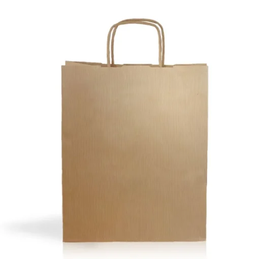 Gift Campaign Busta classica in carta kraft con manici corti e grammatura da 90 g/m2> Buste Di Carta
