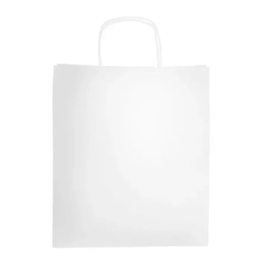 Gift Campaign Busta classica spaziosa con manici corti in carta kraft 100 g/m2> Buste Di Carta