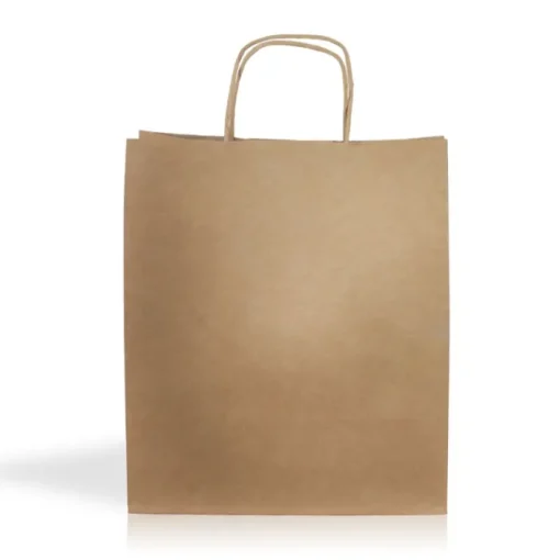 Gift Campaign Busta con soffietto laterale in resistente carta kraft da 90 g/m2> Buste Di Carta