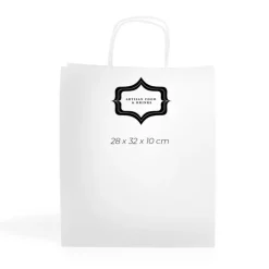 Gift Campaign Busta con soffietto laterale in resistente carta kraft da 90 g/m2></noscript> Buste Di Carta