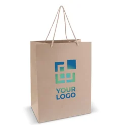 Gift Campaign Busta di carta da 120 g/m2 con manici di cotone e prodotta in Europa></noscript> Buste Di Carta