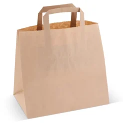 Gift Campaign Busta di carta kraft FSC da 70g/m2 con manici in carta> Buste Di Carta