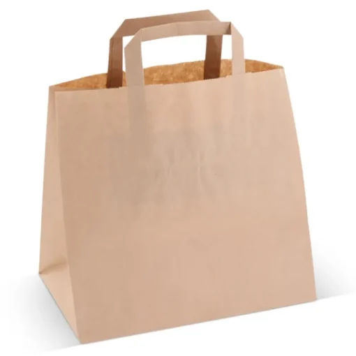 Gift Campaign Busta di carta kraft FSC da 70g/m2 con manici in carta> Buste Di Carta