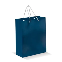 Gift Campaign Busta di carta laminata da 200g/m2 colorata con manici in corda><noscript><img width=