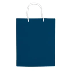 Gift Campaign Busta di carta laminata da 200g/m2 colorata con manici in corda><noscript><img width=