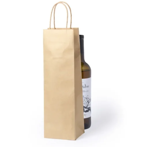 Gift Campaign Busta di carta per bottiglie vino personalizzate 100 g/m2 Kraft> Buste Di Carta