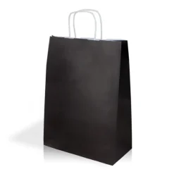 Gift Campaign Busta di vari colori con manici corti in carta kraft da 90 g/m2></noscript> Buste Di Carta