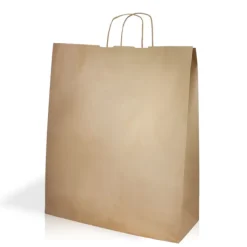 Gift Campaign Busta grande ecologica per fare la spesa in carta kraft da 100 g/m2> Buste Di Carta