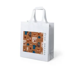 Gift Campaign Busta in tessuto non tessuto personalizzata 70 g/m2 Short Sublim> Shopper Tnt