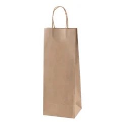 Gift Campaign Busta per bottiglia di carta kraft da 120 g/m2 con certificazione FSC> Buste Di Carta