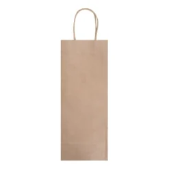Gift Campaign Busta per bottiglia di carta kraft da 120 g/m2 con certificazione FSC> Buste Di Carta