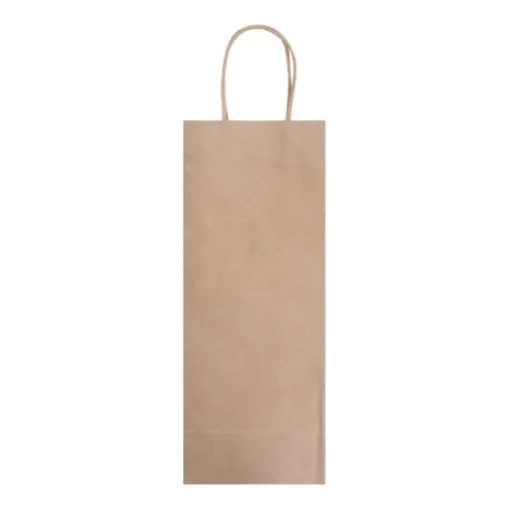 Gift Campaign Busta per bottiglia di carta kraft da 120 g/m2 con certificazione FSC> Buste Di Carta