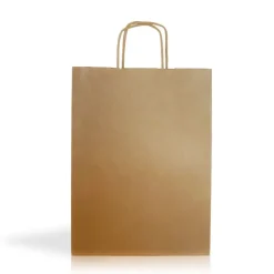 Gift Campaign Busta per la spesa allungata con soffietto in carta kraft da 90 g/m2> Buste Di Carta