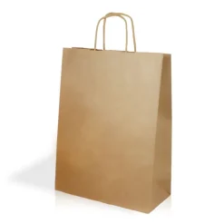 Gift Campaign Busta per la spesa allungata con soffietto in carta kraft da 90 g/m2></noscript> Buste Di Carta