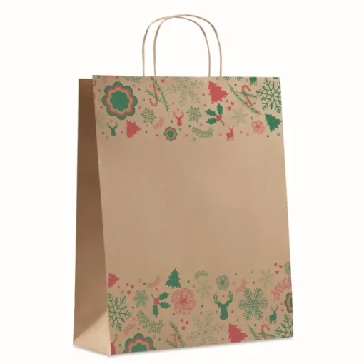 Gift Campaign Busta per regalo di Natale in carta kraft da 90 gr/m2 Surprise Large> Gadget Natalizi