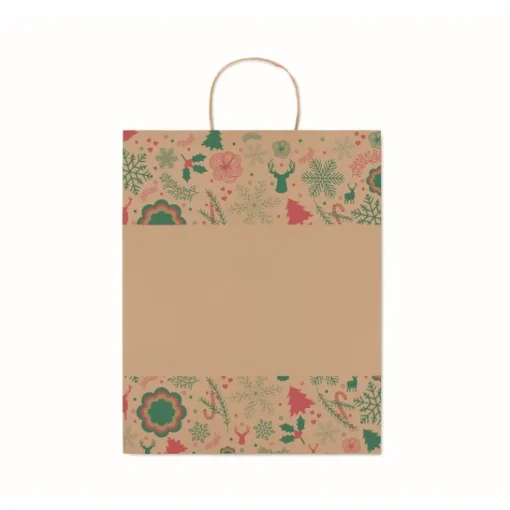 Gift Campaign Busta per regalo di Natale in carta kraft da 90 gr/m2 Surprise Large> Gadget Natalizi