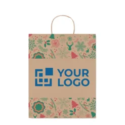 Gift Campaign Busta per regalo di Natale in carta kraft da 90 gr/m2 Surprise Large></noscript> Gadget Natalizi