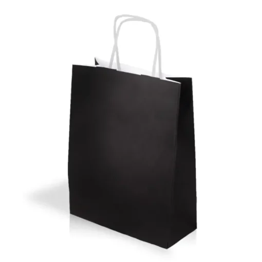 Gift Campaign Busta piccola di vari colori con manici corti in carta kraft da 90g/m2> Buste Di Carta