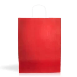 Gift Campaign Busta sostenibile in carta kraft da 100 g/m2 con manici corti></noscript> Buste Di Carta