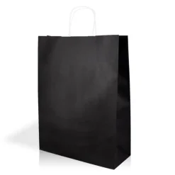 Gift Campaign Busta sostenibile in carta kraft da 100 g/m2 con manici corti></noscript> Buste Di Carta