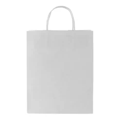 Gift Campaign Buste carta bianche da personalizzare manici ritorti Eco Mall Large> Buste Di Carta
