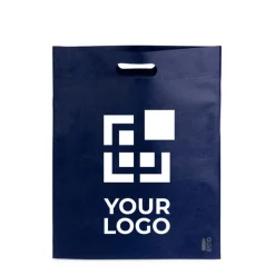 Gift Campaign Buste con logo in tessuto non tessuto resistenza 3 kg 70 g/m2 MiniMart RPET></noscript> Shopper Tnt
