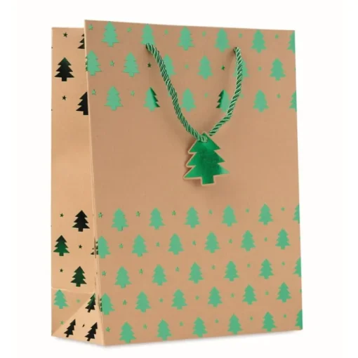 Gift Campaign Buste da regalo natalizie personalizzate con abeti Gift Sparkle> Gadget Natalizi|Buste Di Carta