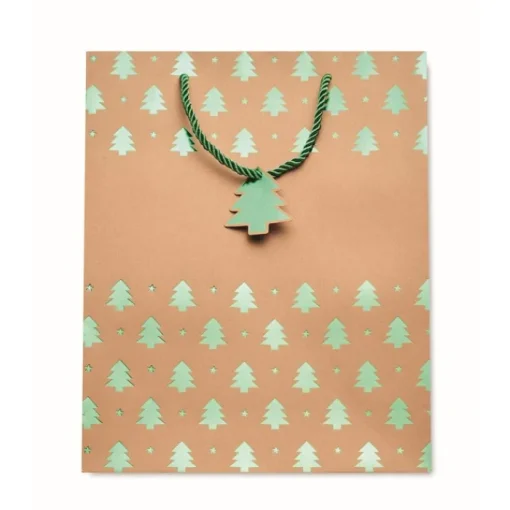 Gift Campaign Buste da regalo natalizie personalizzate con abeti Gift Sparkle> Gadget Natalizi|Buste Di Carta