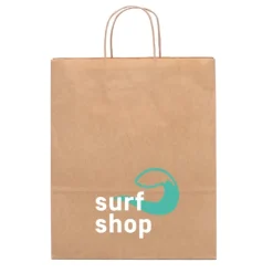 Gift Campaign Buste per la spesa di carta kraft personalizzate 115 g/m2 Craft large> Buste Di Carta