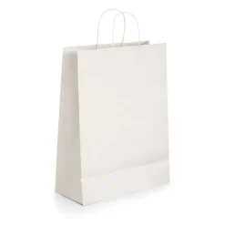 Gift Campaign Buste per negozi di carta kraft bianca da 100 g/m2 Retail Large></noscript> Buste Di Carta