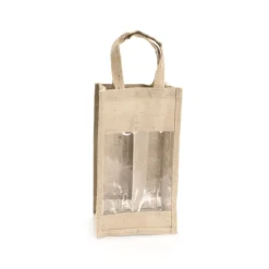 Gift Campaign Buste vino personalizzate per due bottiglie 75 cl Doble Vino Yute> Borse In Juta