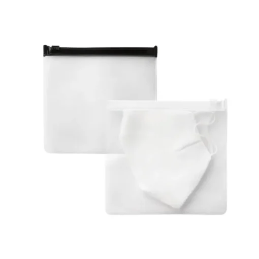 Gift Campaign Bustina per mascherine pubblicitario cursore 2 colori Small> Beauty Case Personalizzati