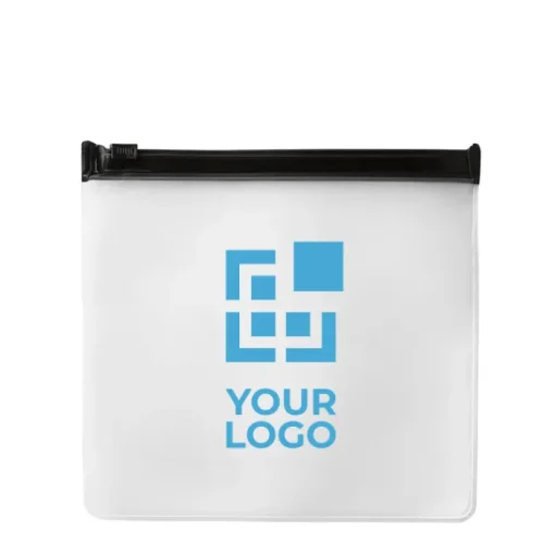 Gift Campaign Bustina per mascherine pubblicitario cursore 2 colori Small> Beauty Case Personalizzati