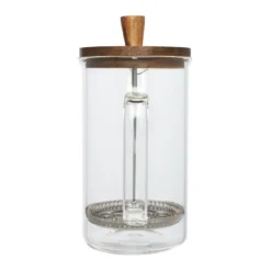 Gift Campaign Caffettiera in vetro con stantuffo in acciaio 600ml French Coffee Press> Altri Utensili Da Cucina|Tazzine Da Caffè E Tazze Tè