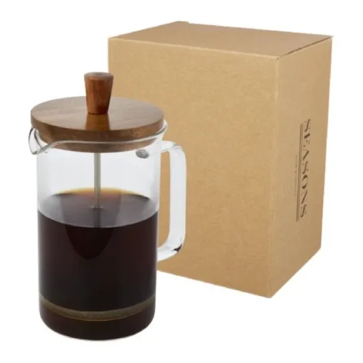 Gift Campaign Caffettiera in vetro con stantuffo in acciaio 600ml French Coffee Press> Altri Utensili Da Cucina|Tazzine Da Caffè E Tazze Tè