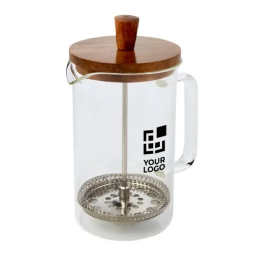 Gift Campaign Caffettiera in vetro con stantuffo in acciaio 600ml French Coffee Press> Altri Utensili Da Cucina|Tazzine Da Caffè E Tazze Tè
