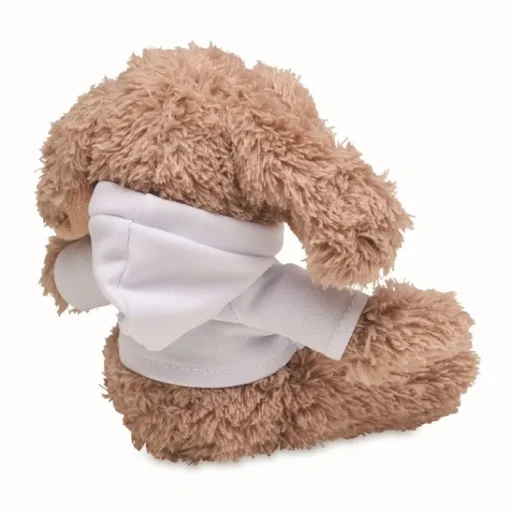 Gift Campaign Cagnolino di peluche con hoodie per stampa sublimatica Woof> Peluche
