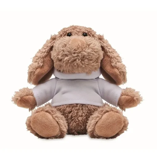 Gift Campaign Cagnolino di peluche con hoodie per stampa sublimatica Woof> Peluche