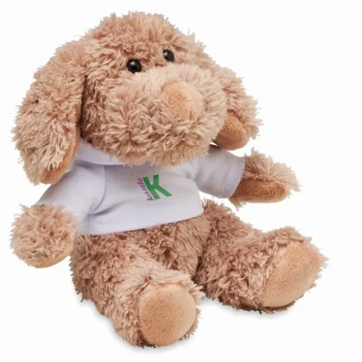 Gift Campaign Cagnolino di peluche con hoodie per stampa sublimatica Woof> Peluche